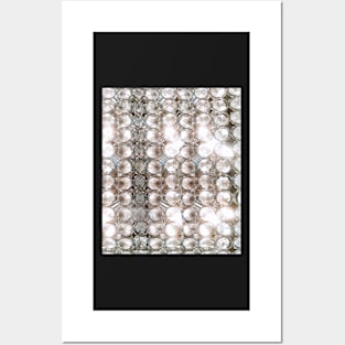 Photographic Image of Bright Crystals and Lights Posters and Art